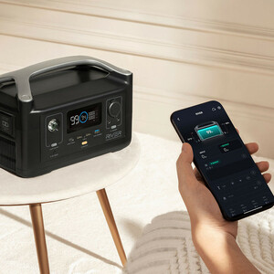 ژنراتور برقی خورشیدی اکوفلو مدل RIVER 2 Portable Power Station ظرفیت 256 وات ساعت