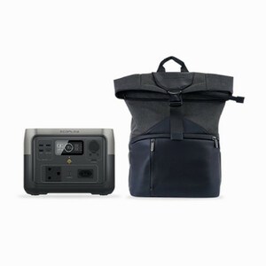 ژنراتور برقی خورشیدی اکوفلو مدل RIVER 2 Portable Power Station ظرفیت 256 وات ساعت