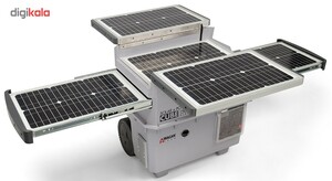 ژنراتور خورشیدی واگان مدل 2547 توان 1500 وات ظرفیت 100 آمپرساعت