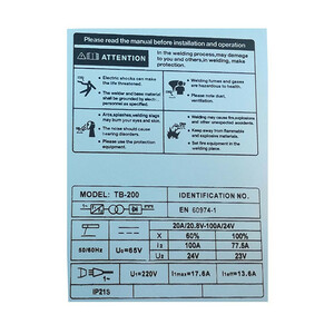 دستگاه جوش 200 آمپر ادون مدل TB-200