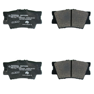 لنت ترمز عقب فدرال موتورز کد FTC733 مناسب برای تویوتا راو4