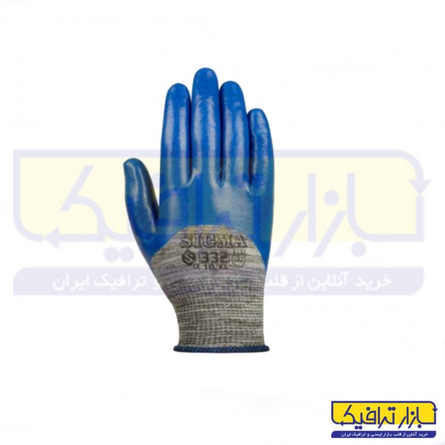 دستکش کار نیتریل 332 سیگما