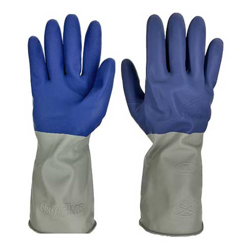 دستکش لاستیکی بنایی استادکار