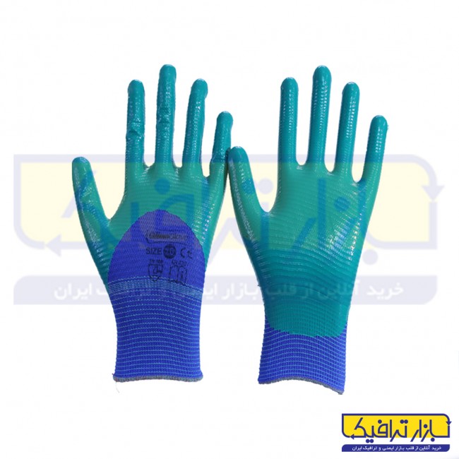 دستکش نیتریل شیاری گیلان