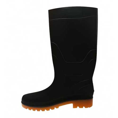 چکمه ایمنی لاستیکی ساق بلند راستی رو