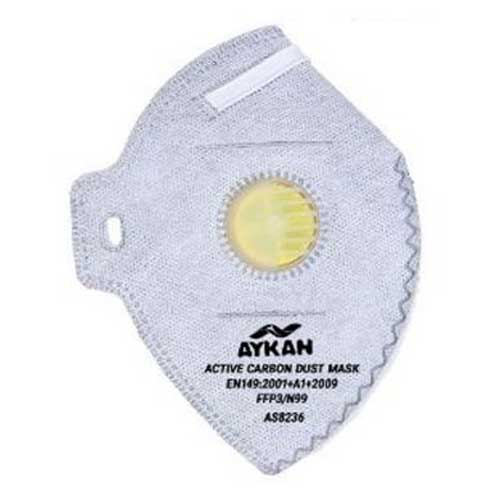 ماسک سوپاپ دار کربن اکتیو آیکان مدل FFP3