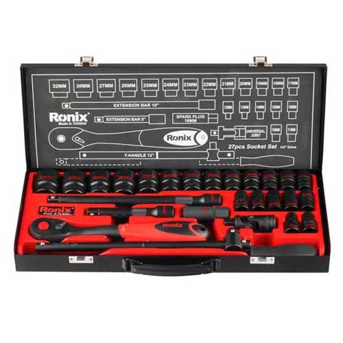 ست آچار و سری بکس رونیکس 27 تکه مدل 2627