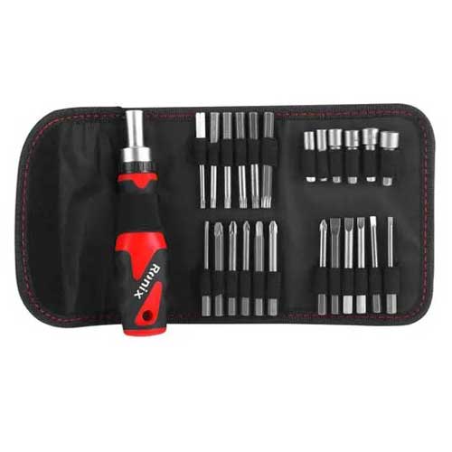 ست سری پیچ گوشتی و بکس رونیکس 26 تکه مدل 2721