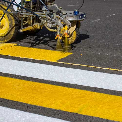 دستگاه خط کشی خطوط عابر پیاده