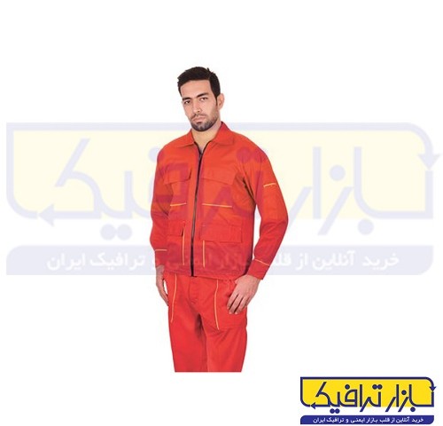 لباس کار دو تیکه جوشکاری