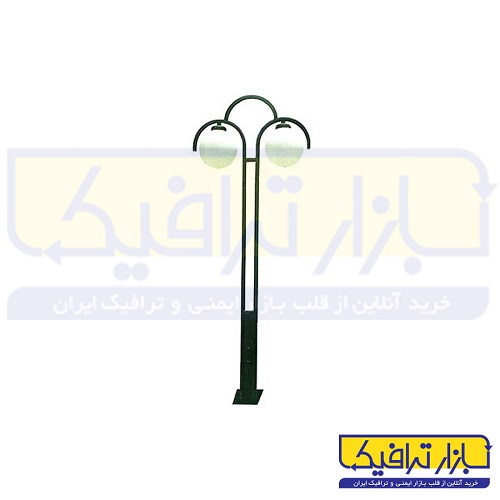 پایه چراغ پارکی توپی