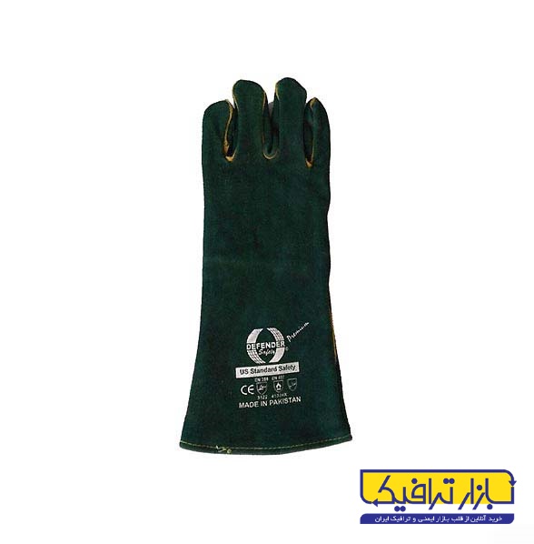 دستکش جوشکاری هوبارت مدل کف هلال