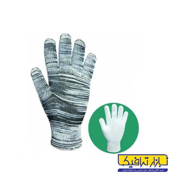 دستکش کار ایمنی بافتنی