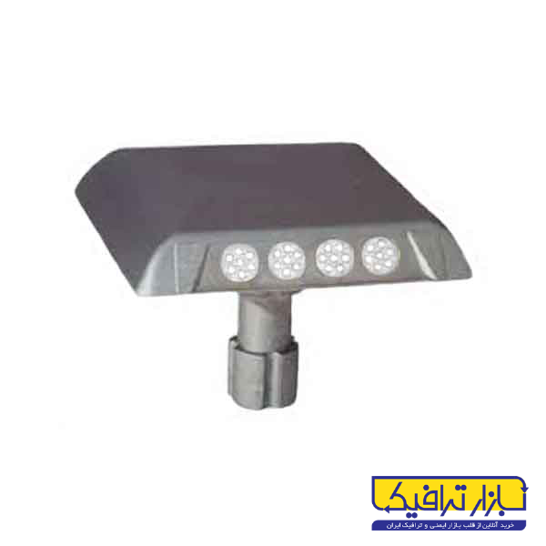 گل میخ آلومینیومی با نگین شیشه ای یک طرفه 10*10