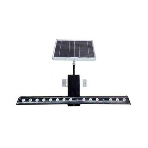 چراغ پلیس مجازی خورشیدی یک طرفه 80 سانت