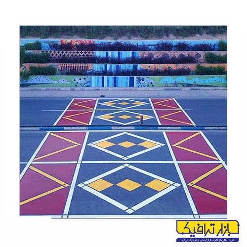 رنگ ترافيكی آلكيد كلرو كائوچو زرد