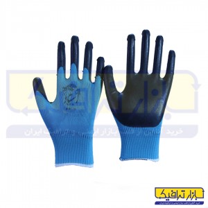 دستکش لاتکس طوسی استادکار