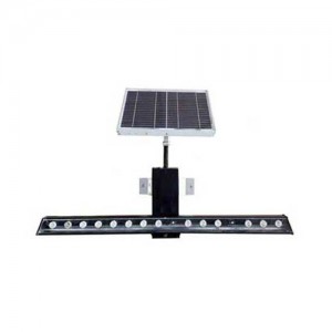 چراغ پلیس مجازی خورشیدی یک طرفه 100 سانت