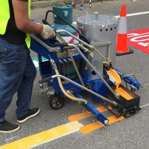 دستگاه خط کشی خیابان دستی