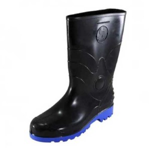 چکمه پلاستیکی شیما ساق کوتاه مشکی