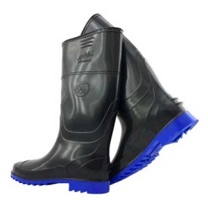 چکمه پلاستیکی شهپر ساق بلند مشکی