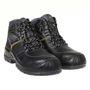 پوتین ایمنی پاتن مدل گلکسی ساق دار مشکی