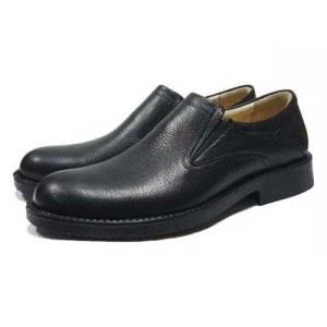 کفش پرسنلی فرزین مدل فیگو بدون بند مشکی