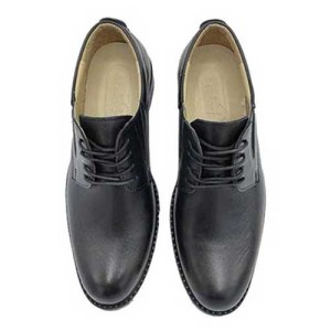 کفش پرسنلی فرزین مدل فدرال شیرانک بنددار مشکی