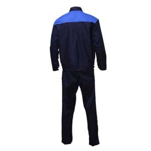 لباس کار ایران خودرویی پارچه کج راه سرمه ای آبی