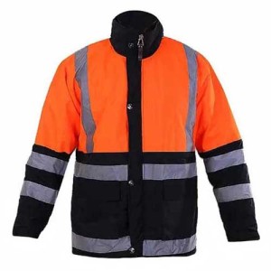 اورکت راهداری شبرنگ دار آستر لایکو