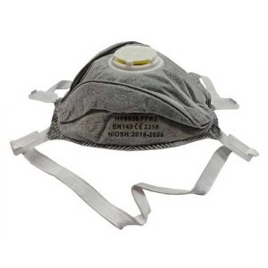 ماسک تنفسی سوپاپ دار کاسه ای آپولو مدل FFP3