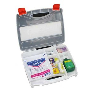 جعبه کمک های اولیه سامسونتی کوچک شفاف
