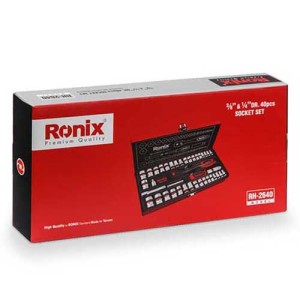 ست آچار بکس رونیکس 40 تکه مدل 2640