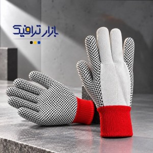 خرید دستکش خالدار پاکستانی پاور تولز 14 اونس