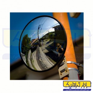 آینه محدب ترافیکی بدون فریم شیشه ای قطر 60