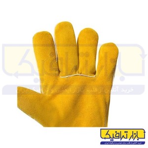 دستکش  جوشکاری بارلو زرد