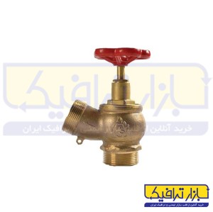 شیر فلکه کشویی برنجی 2.5 اینچی