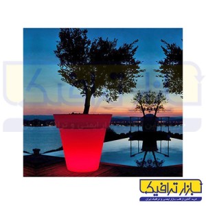 گلدان چراغدار ال ای دی