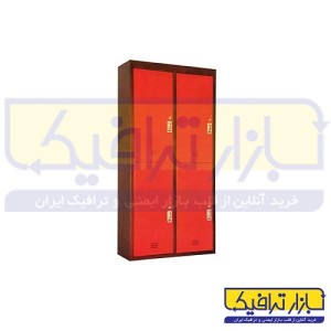 جا لباسی فلزی ایستاده