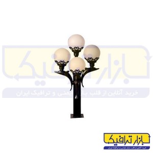 پایه چراغ چمنی دلفین