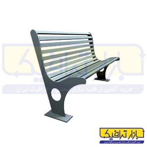 نیمکت ساده فلزی