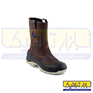 پوتین حفاری با چرم نبوک