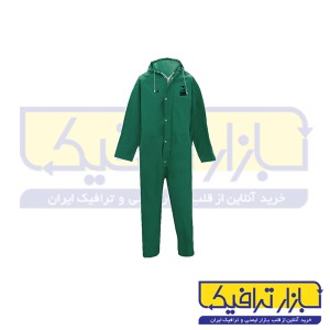 لباس یکسره ضد اسید پرومکس رنگ سبز