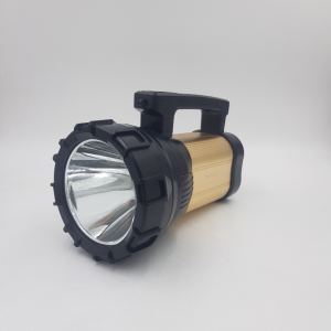 چراغ قوه دستی شارژی طلایی مشکی