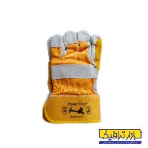 دستکش کف دوبل چرمی