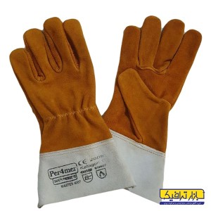 دستکش ایمنی چرمی طرح اسپرین