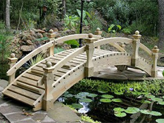 پل چوبی