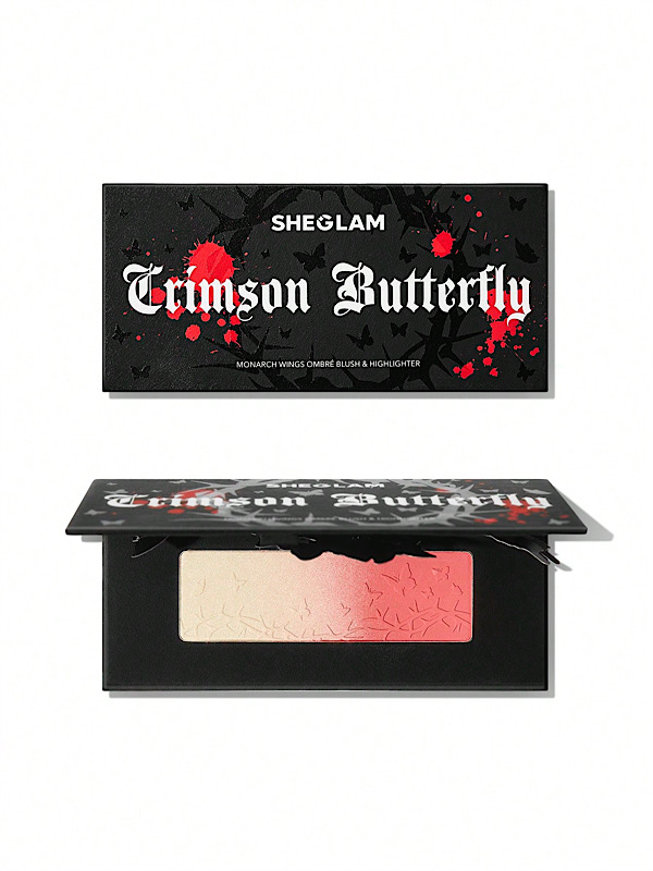 رژگونه و هایلاتر Monarch Wings Ombré کالکشن Crimson Butterfly شیگلم SHEGLAM