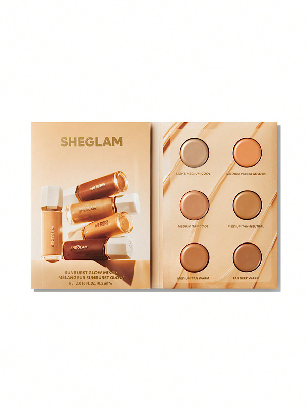 سمپل میکسر Sunburst Glow رنگ Medium شیگلم SHEGLAM