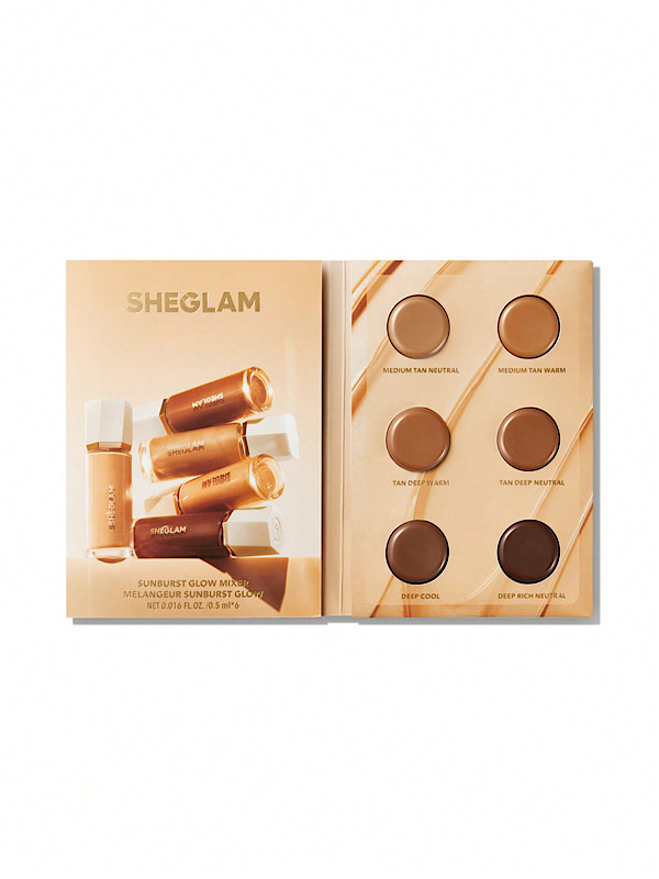 سمپل میکسر Sunburst Glow رنگ Deep شیگلم SHEGLAM